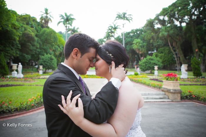 Fotografia de Casamento na Capela Santa terezinha (Jardim do Palacio Guanabara - RJ) por Kelly Fontes